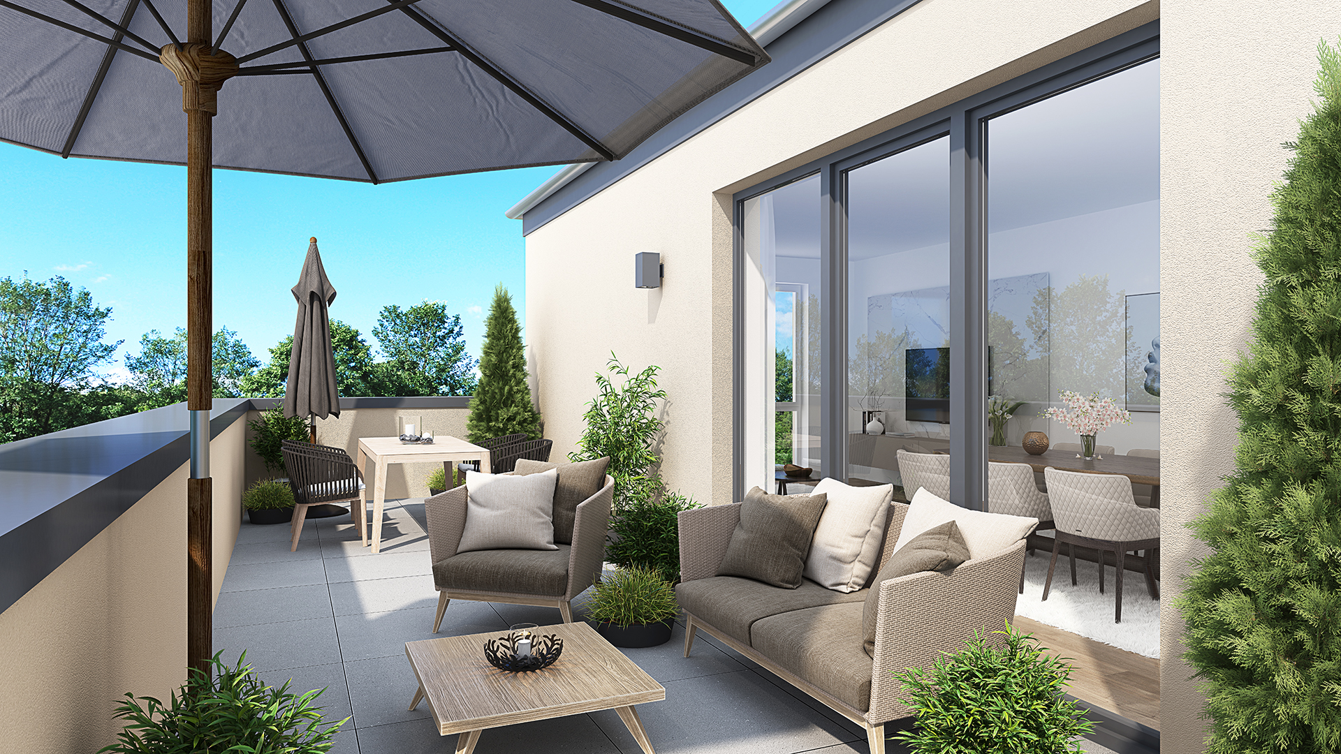 Eigentumswohnungen Landwehr Quartier Hattersheim - Baufeld 5 - Innenansicht